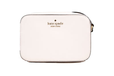 Kate Spade Staci Mini lichtroze saffiano leren cameratas crossbody handtas