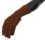 Gants pour homme Dolce &amp; Gabbana en cachemire marron tricoté à la main
