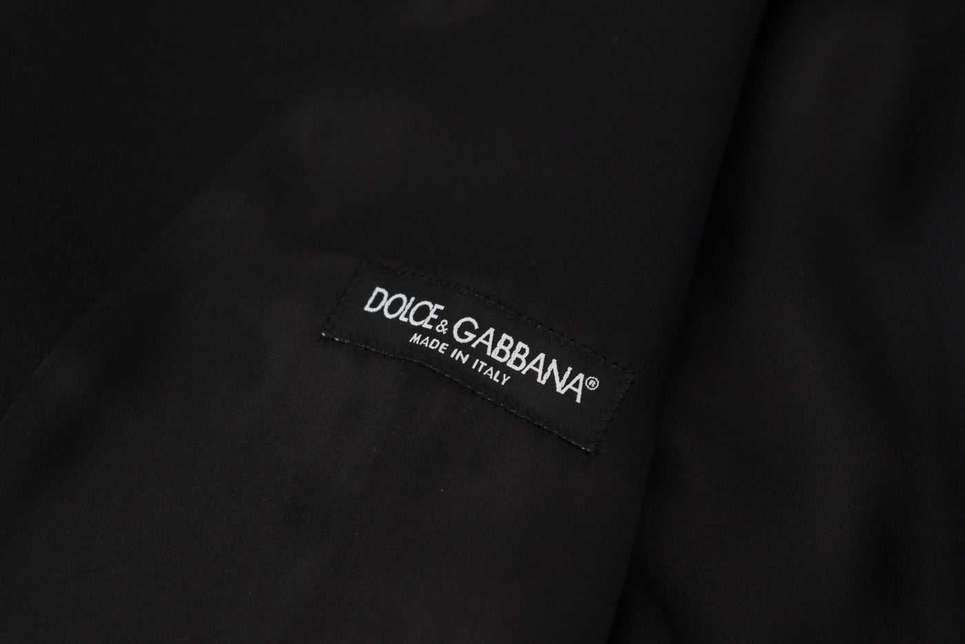 Dolce &amp; Gabbana Zwart Maagdelijke Wollen Vest Formele Jurk Vest