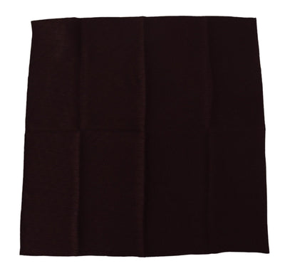 Foulard carré en soie élégant pour homme Dolce &amp; Gabbana