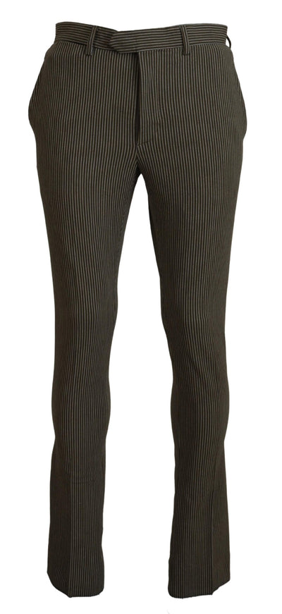 Pantalon homme en pur coton à rayures multicolores BENCIVENGA