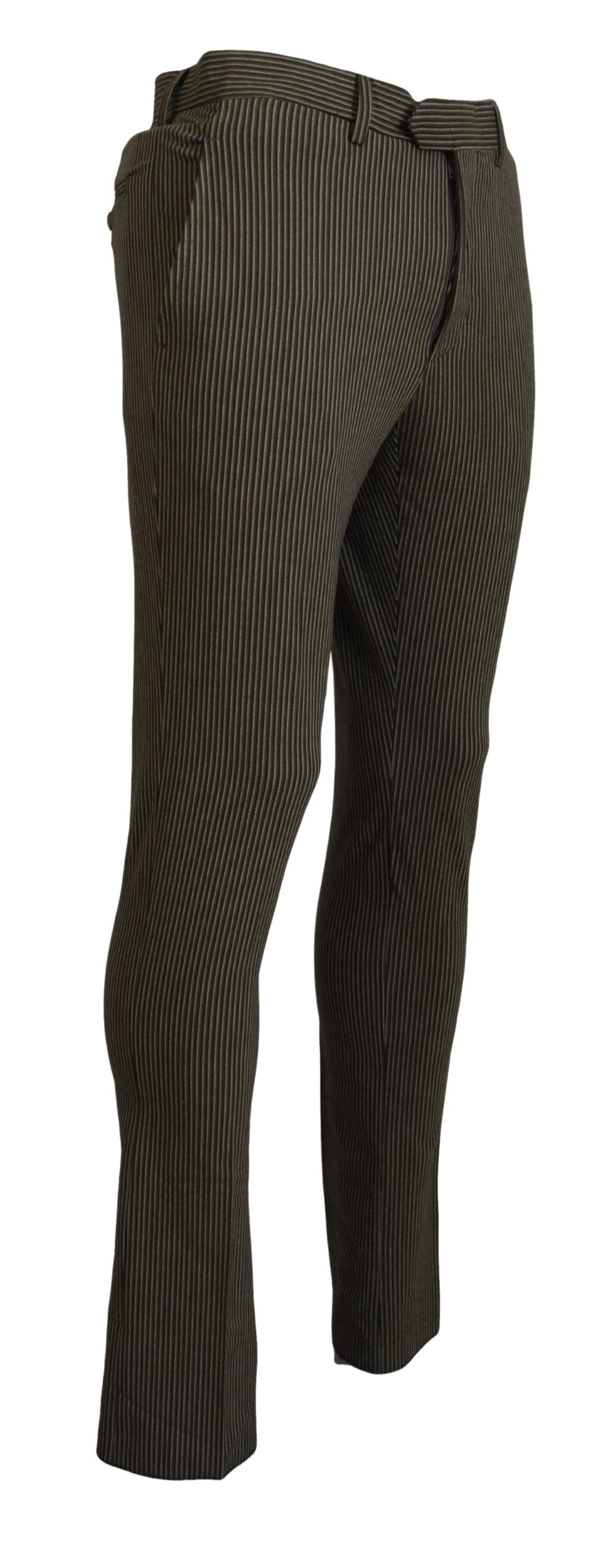 Pantalon homme en pur coton à rayures multicolores BENCIVENGA