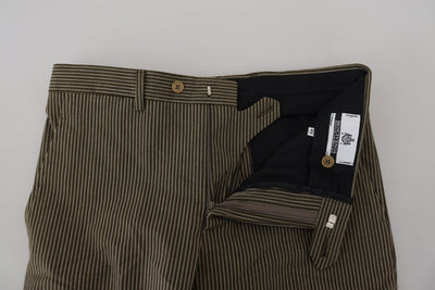 Pantalon homme en pur coton à rayures multicolores BENCIVENGA