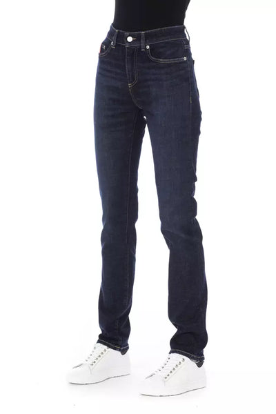 Jean femme Baldinini Trend en coton bleu