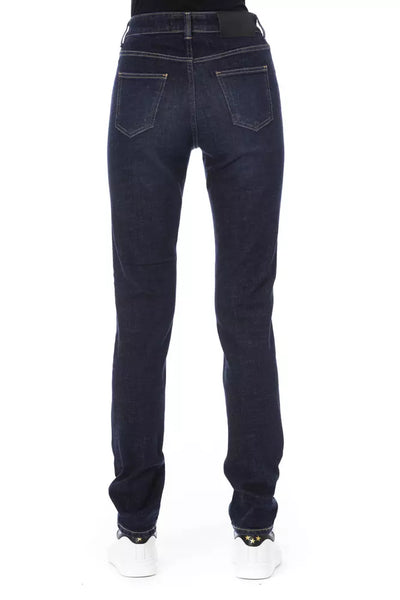 Jean femme Baldinini Trend en coton bleu