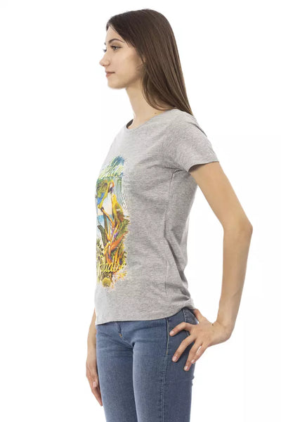 Trussardi Action Grijs Katoenen Dames T-shirt