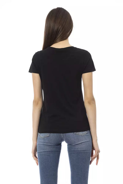 Trussardi Action Zwart Katoenen Dames T-shirt