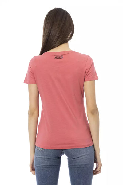Trussardi Action Multicolor Katoenen Dames T-shirt