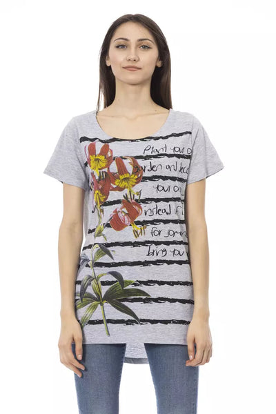 Trussardi Action Grijs Katoenen Dames T-shirt