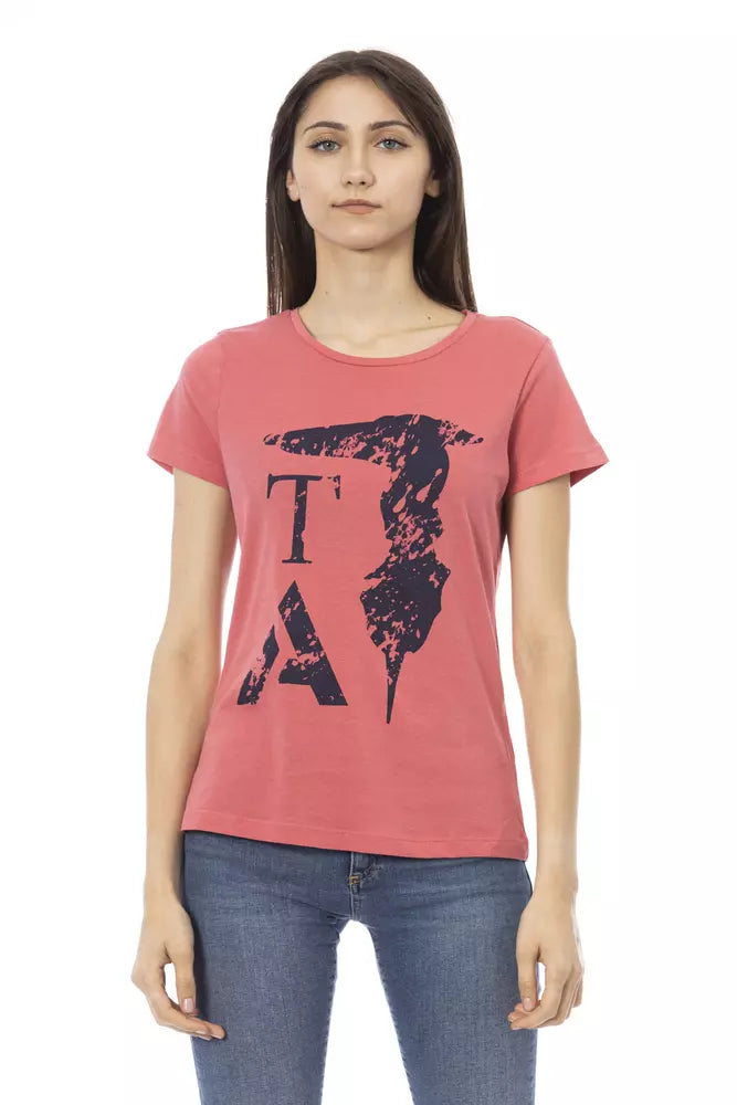 Trussardi Action Multicolor Katoenen Dames T-shirt
