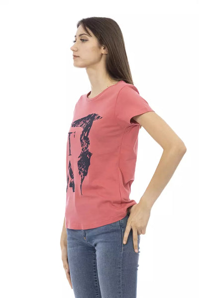 Trussardi Action Multicolor Katoenen Dames T-shirt