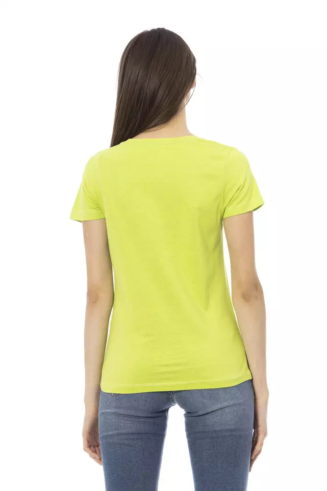Trussardi Action Groen Katoenen Dames T-shirt