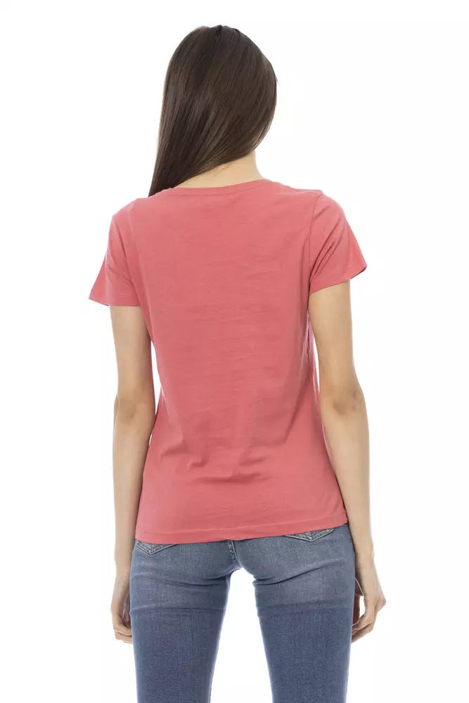 Trussardi Action Multicolor Katoenen Dames T-shirt