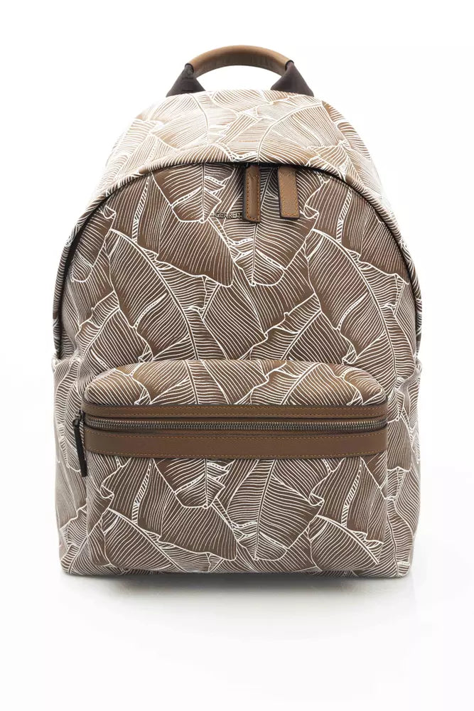 Sac à dos Cerruti 1881 en cuir marron pour homme
