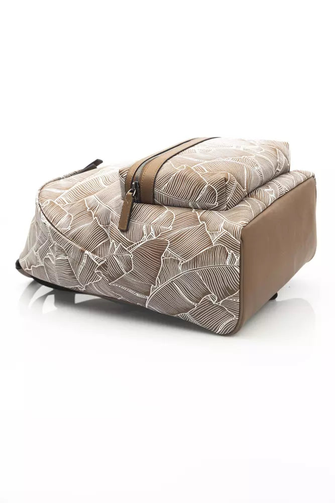 Sac à dos Cerruti 1881 en cuir marron pour homme