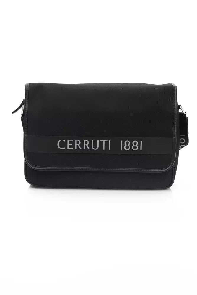 Cerruti 1881 Zwarte Nylon Dames Crossbody Tas