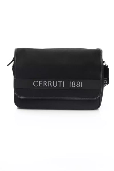Cerruti 1881 Zwarte Nylon Dames Crossbody Tas