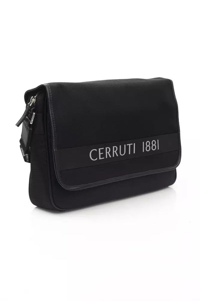 Cerruti 1881 Zwarte Nylon Dames Crossbody Tas