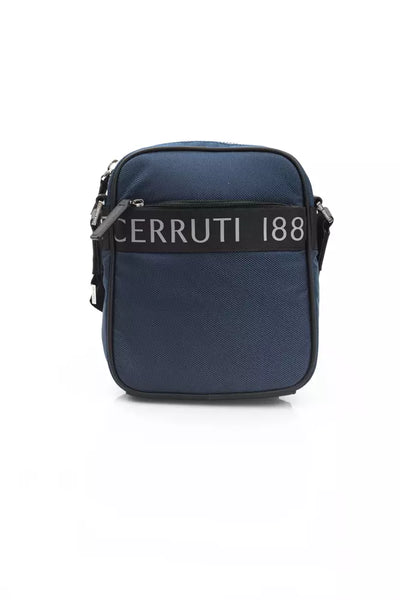 Cerruti 1881 Blauwe Nylon Dames Crossbody Tas