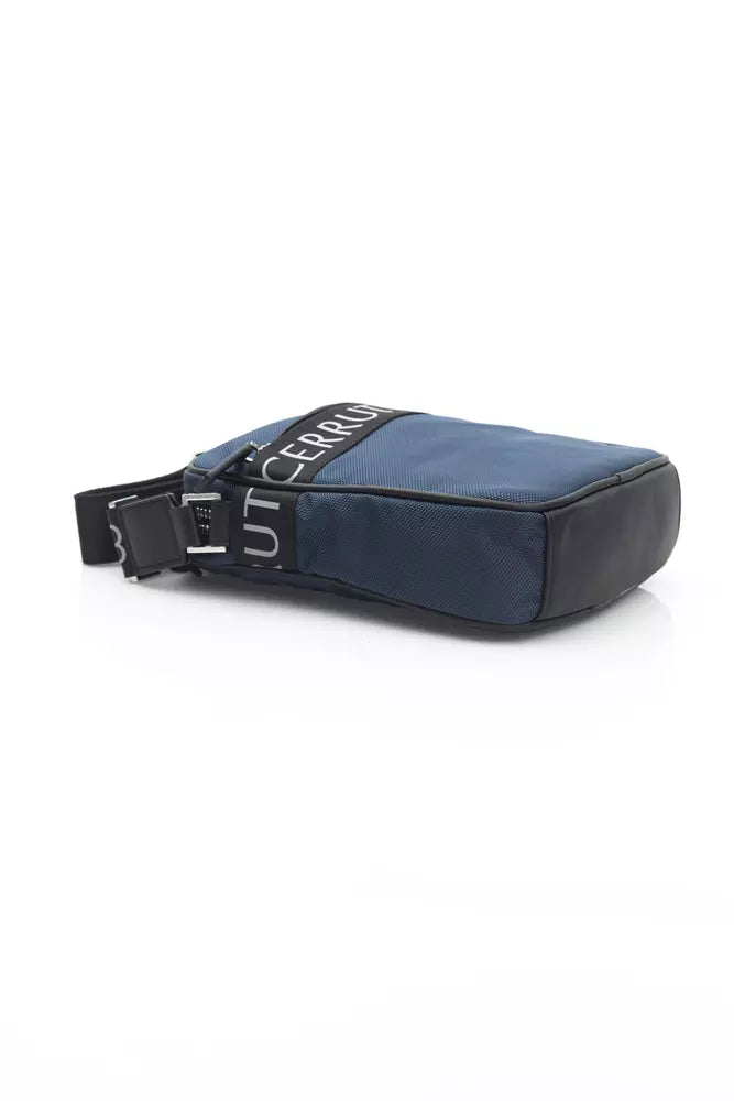 Cerruti 1881 Blauwe Nylon Dames Crossbody Tas