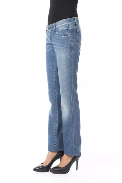 BYBLOS Blauwe katoenen damesjeans