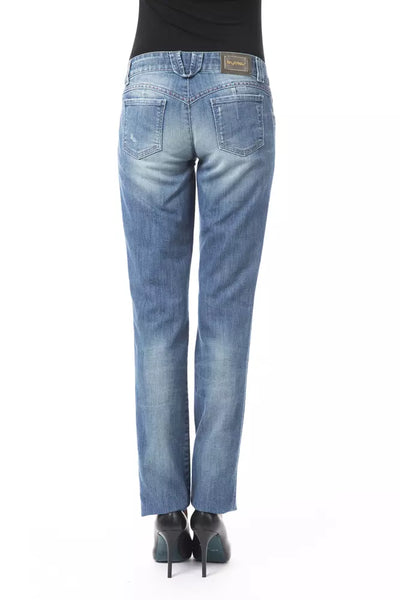 BYBLOS Blauwe katoenen damesjeans
