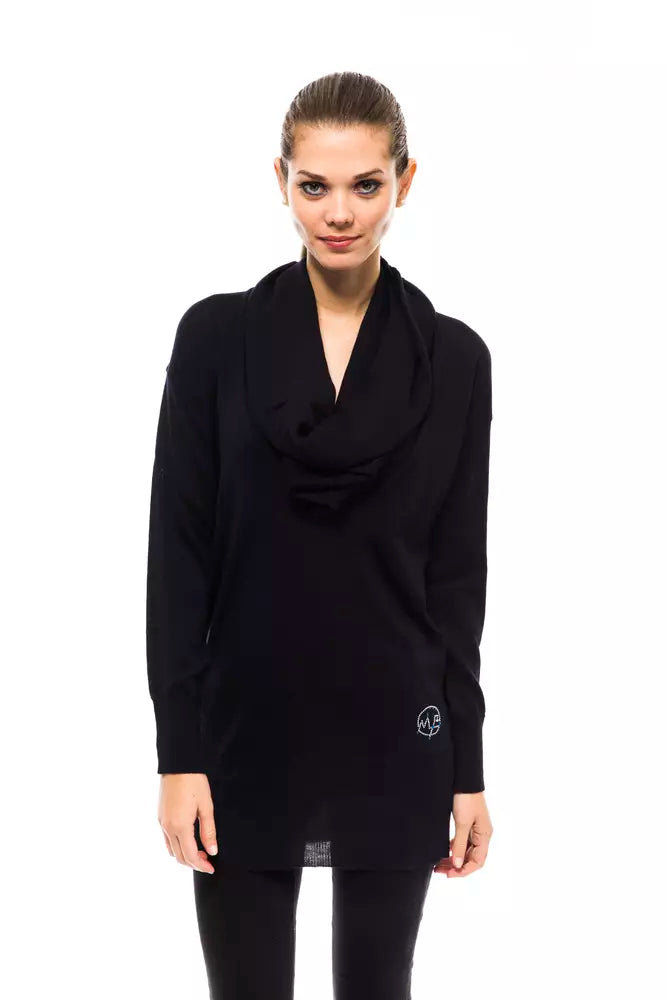 Pull Montana Blu Blue en laine pour femme