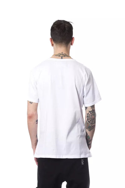 T-shirt homme en coton blanc Nicolo Tonetto