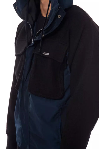 Veste en laine noire pour homme Nicolo Tonetto