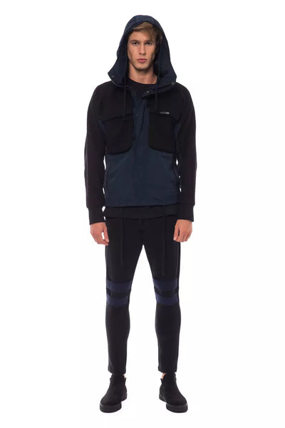 Veste en laine noire pour homme Nicolo Tonetto