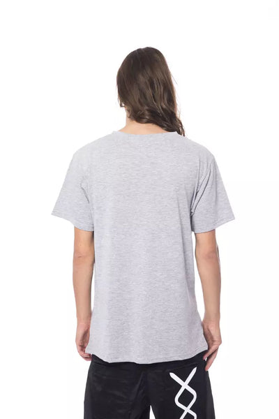T-shirt homme en coton gris Nicolo Tonetto