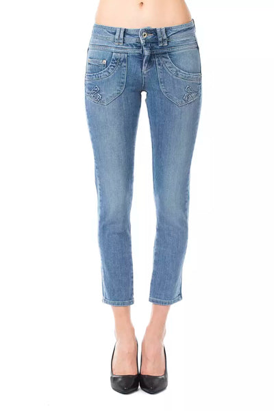 Jean Ungaro Fever en coton bleu clair pour femme