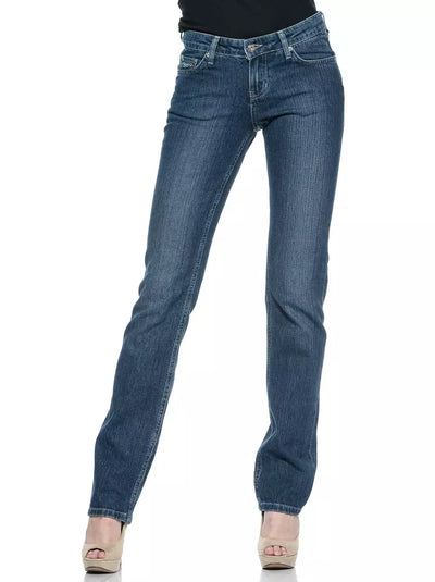 Jean Ungaro Fever en coton bleu pour femme