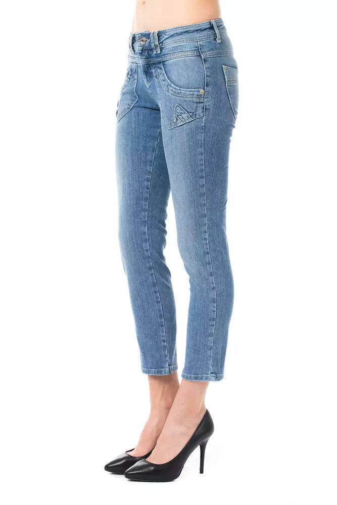 Jean Ungaro Fever en coton bleu clair pour femme