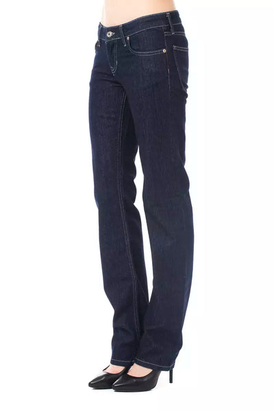 Jeans femme en coton bleu "Fever" d'Ungaro