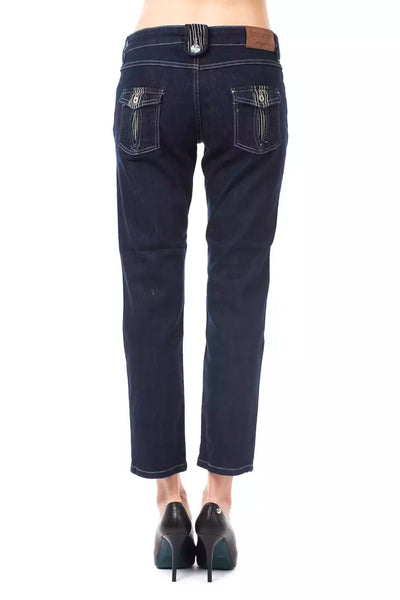 Jean Ungaro Fever en coton bleu pour femme