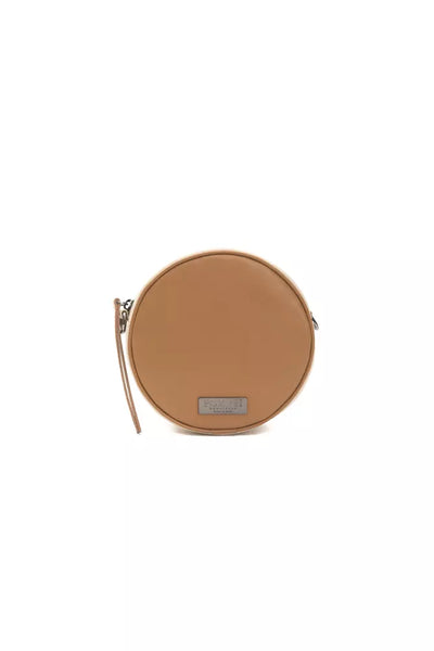 Pompei Donatella Bruine Leren Dames Crossbody Tas