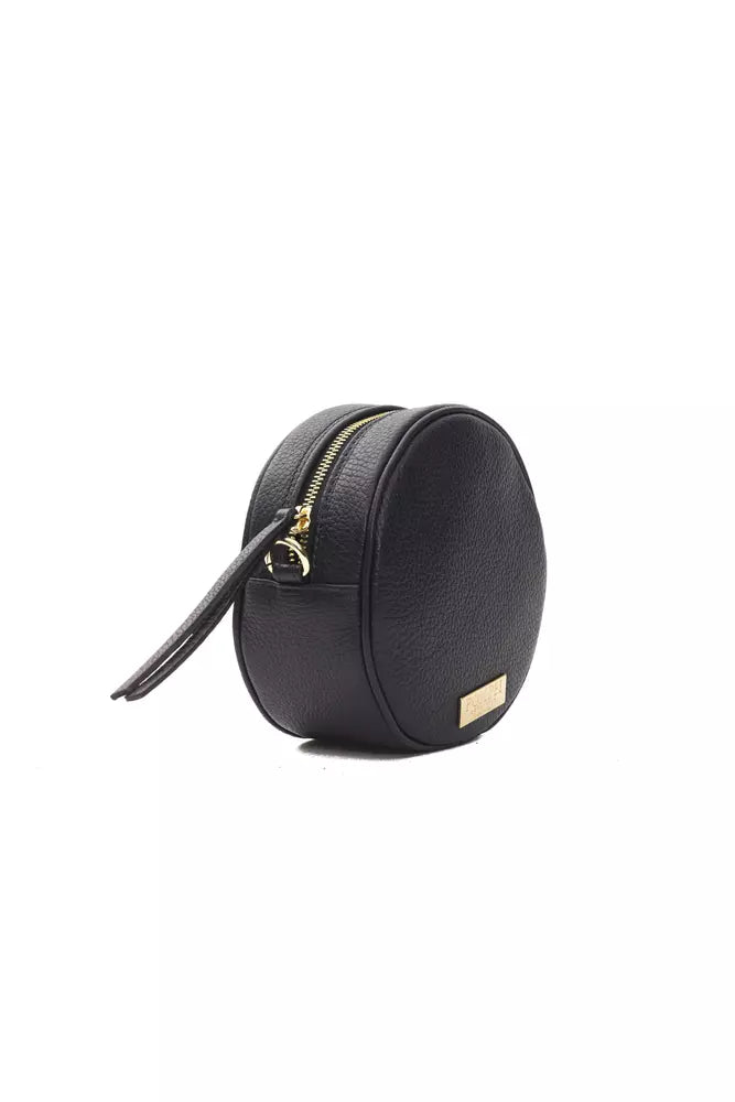 Pompei Donatella Grijze Leren Dames Crossbody