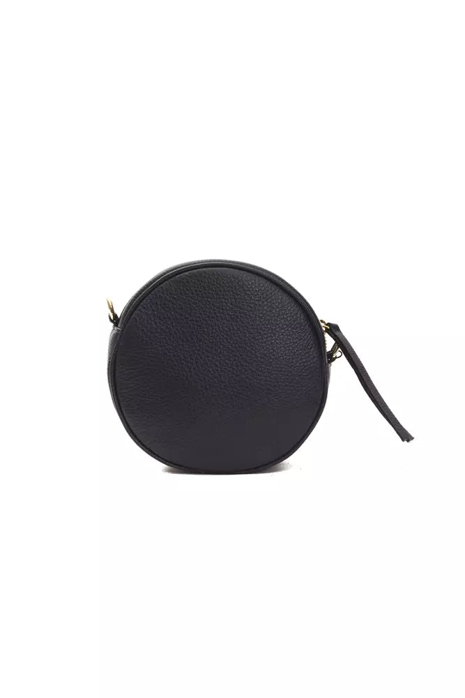 Pompei Donatella Grijze Leren Dames Crossbody