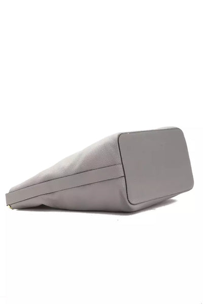 Sac à bandoulière Pompei Donatella en cuir gris pour femme
