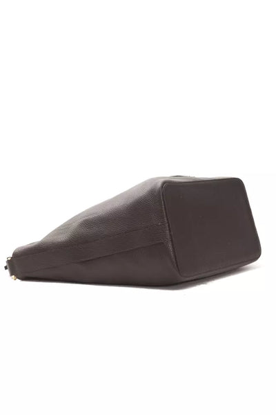 Sac à bandoulière Pompei Donatella en cuir marron pour femme