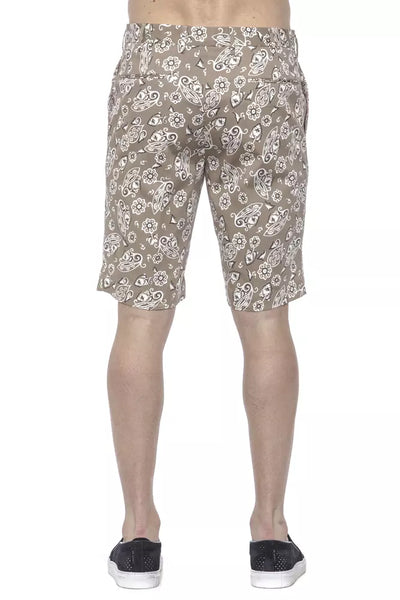 Short homme en coton beige PT Torino