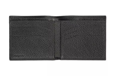Trussardi Zwarte Leren Herenportemonnee