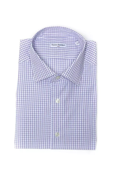 Chemise homme en coton bordeaux Robert Friedman