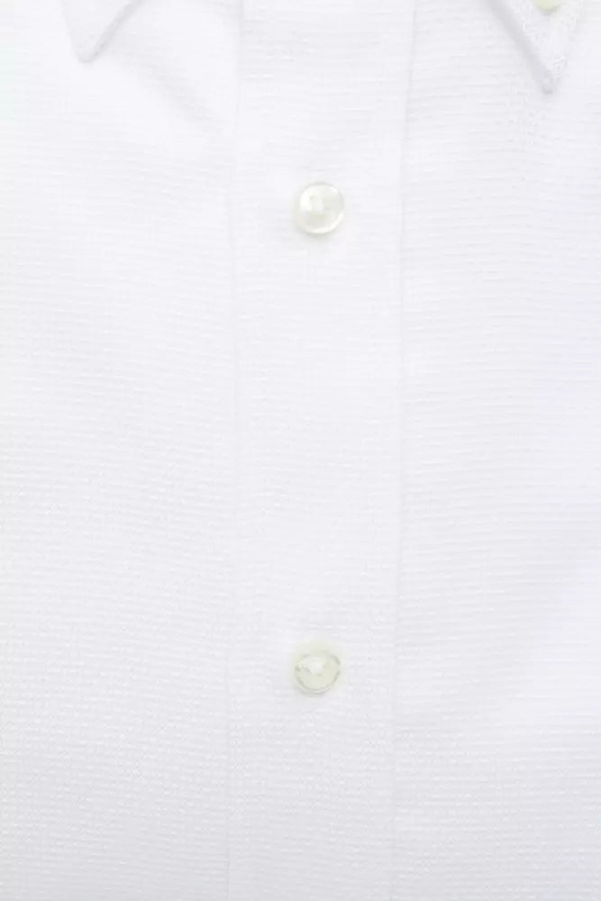Chemise homme en coton blanc Robert Friedman