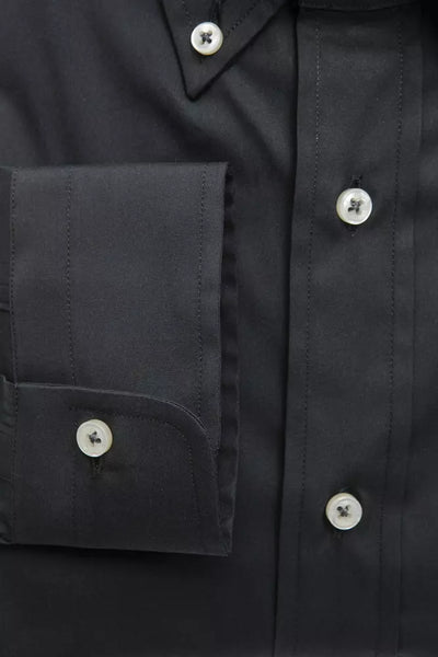 Chemise homme en coton gris Robert Friedman