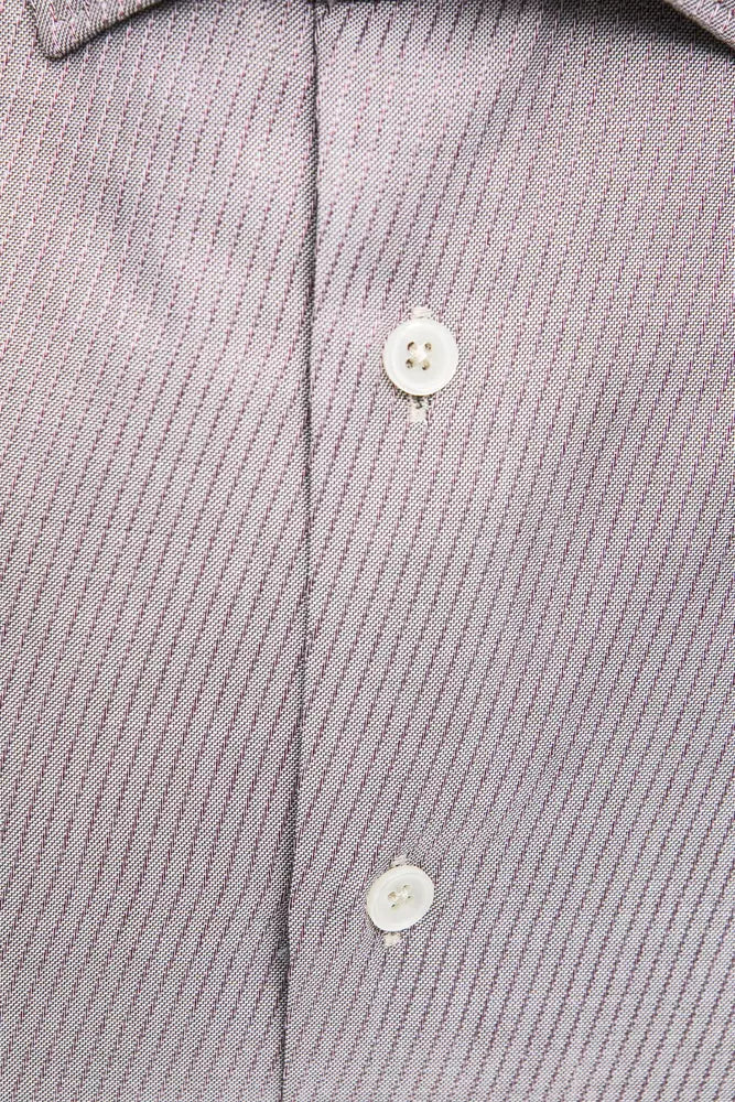 Chemise homme en coton beige Robert Friedman