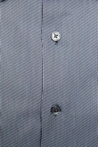 Chemise homme en coton bleu Robert Friedman