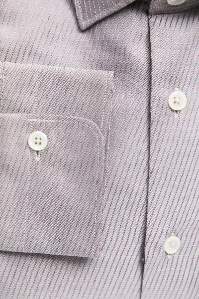 Chemise homme en coton beige Robert Friedman