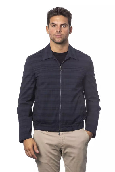 Veste en laine bleue Verri pour homme